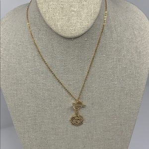 Trendy Gold Coin Necklace